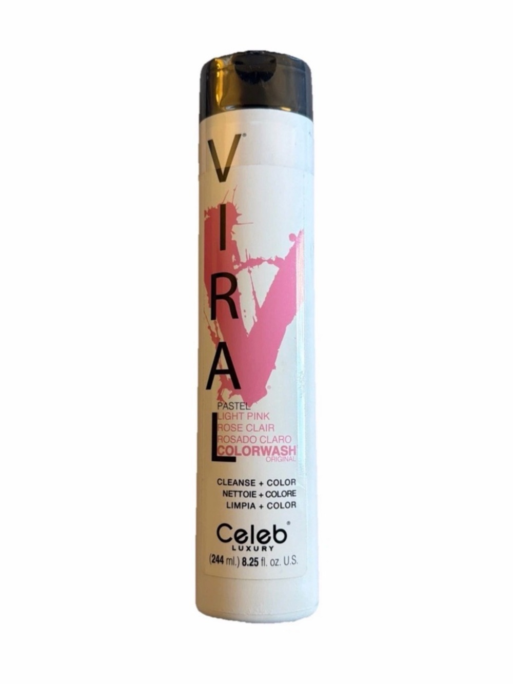 VIRAL Pastel Light Pink Colorwash Shampoo - Pink